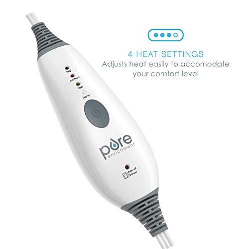 Pure Enrichment PureRelief Deluxe Heating Pad for Full Body Therapy with Multiple Heat Settings (Sea Glass)  
Pure Enric